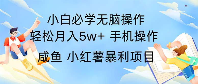 （11953期）2024热门暴利手机操作项目，简单无脑操作，每单利润最少500-创客商