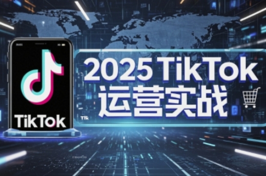 2025TikTok电商运营，掌握TikTok店铺运营核心技巧，实现低成本高转化-赚客网赚