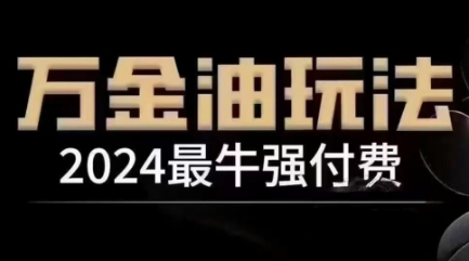 2024最牛强付费，万金油强付费玩法，干货满满，全程实操起飞(更新25年04月)-赚客网赚