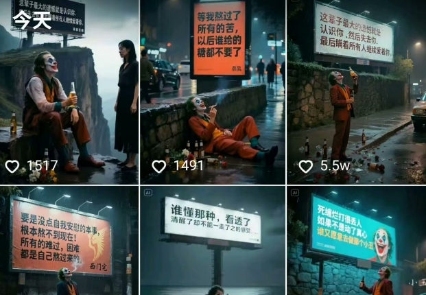 一条视频竟然15W赞！用AI制作小丑自嘲扎心文案视频，当下非常火爆的短视频流量神器-赚客网赚