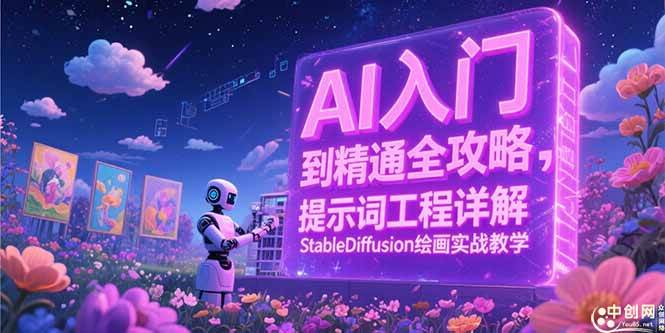 （15181期）AI入门到精通全攻略，提示词工程详解，StableDiffusion绘画实战教学-赚客网赚