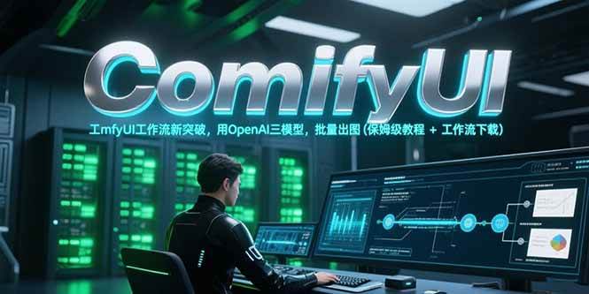 （15191期）ComfyUI工作流新突破，用OpenAI三模型，批量出图(保姆级教程+工作流下载)-赚客网赚
