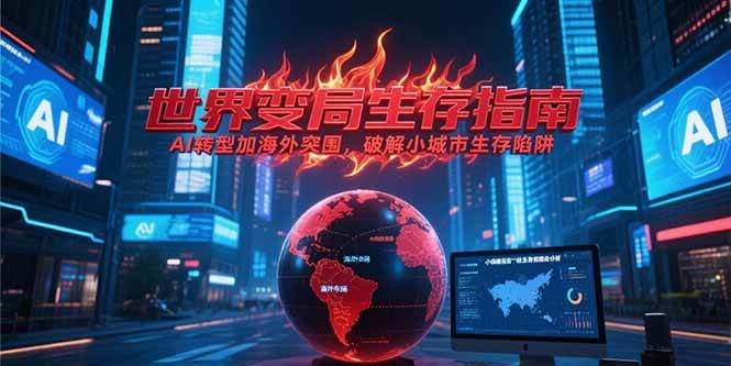 （15220期）付费文章《世界变局生存指南，AI转型加海外突围，破解小城市生存陷阱》-赚客网赚