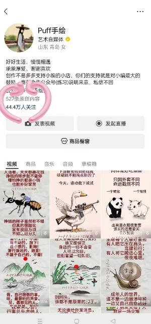 Puff手绘视频号分成项目，三天过分成计划，简单易上手，适合新手-赚客网赚