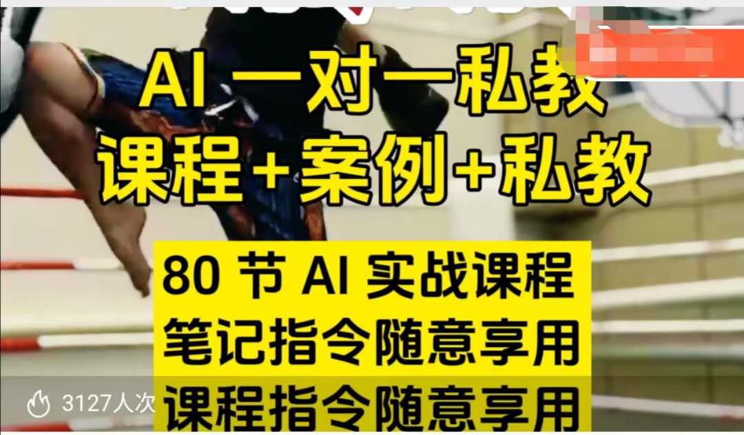 AI指令实战课，课程+案例，80节AI实战课程，笔记指令随意享用，课程指令随意享用（更新7月）-赚客网赚
