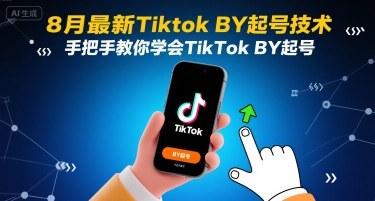 8月最新Tiktok搬运起号技术，手把手教你学会TikTok搬运起号-赚客网赚