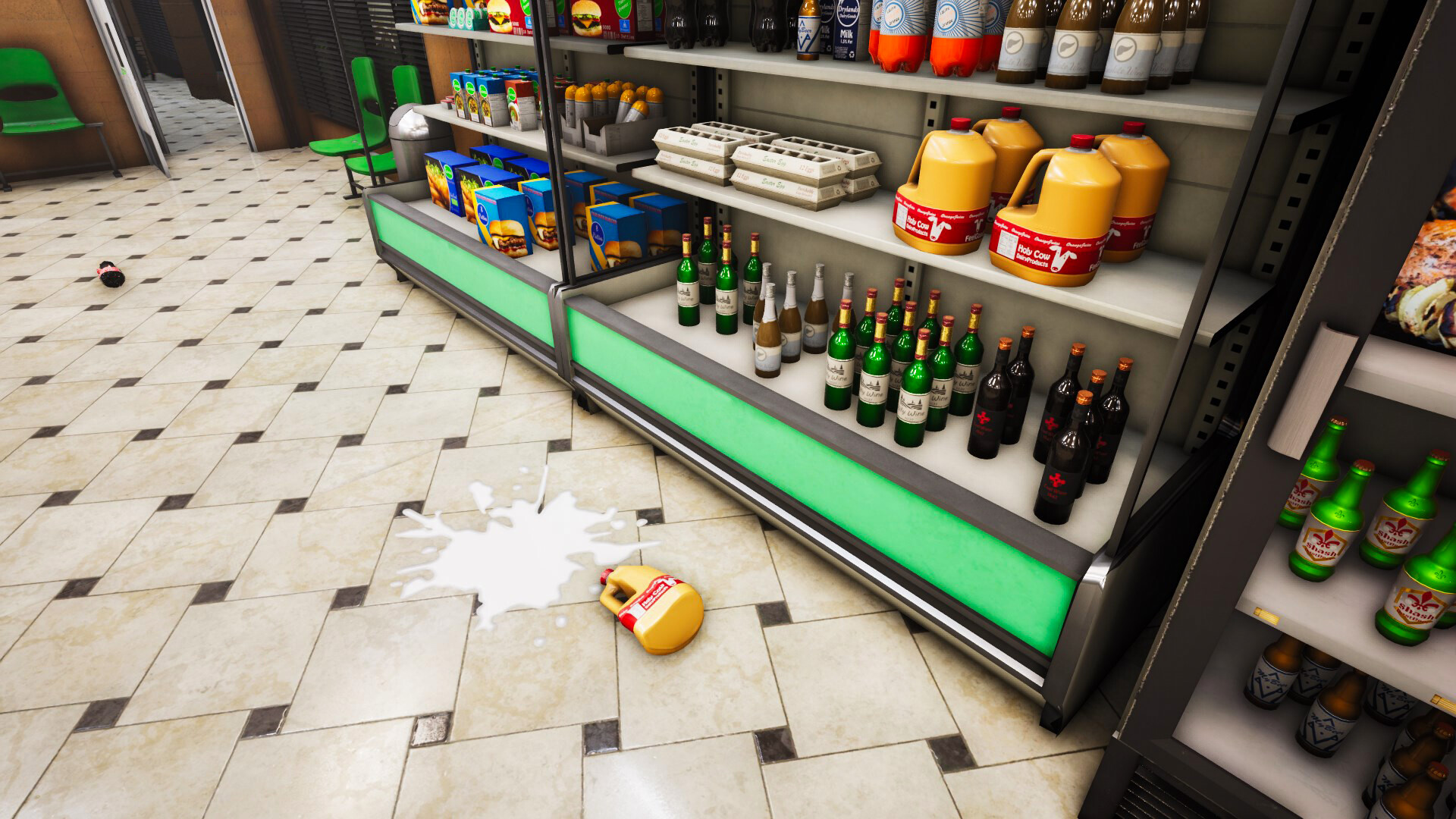 出口前：超市/Before Exit: Supermarket-赚客网赚