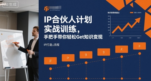 IP合伙人计划实战训练，手把手带你轻松Get知识变现-赚客网赚