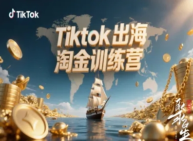 Tiktok出海淘金训练营,跨境电商TK实战变现-赚客网赚
