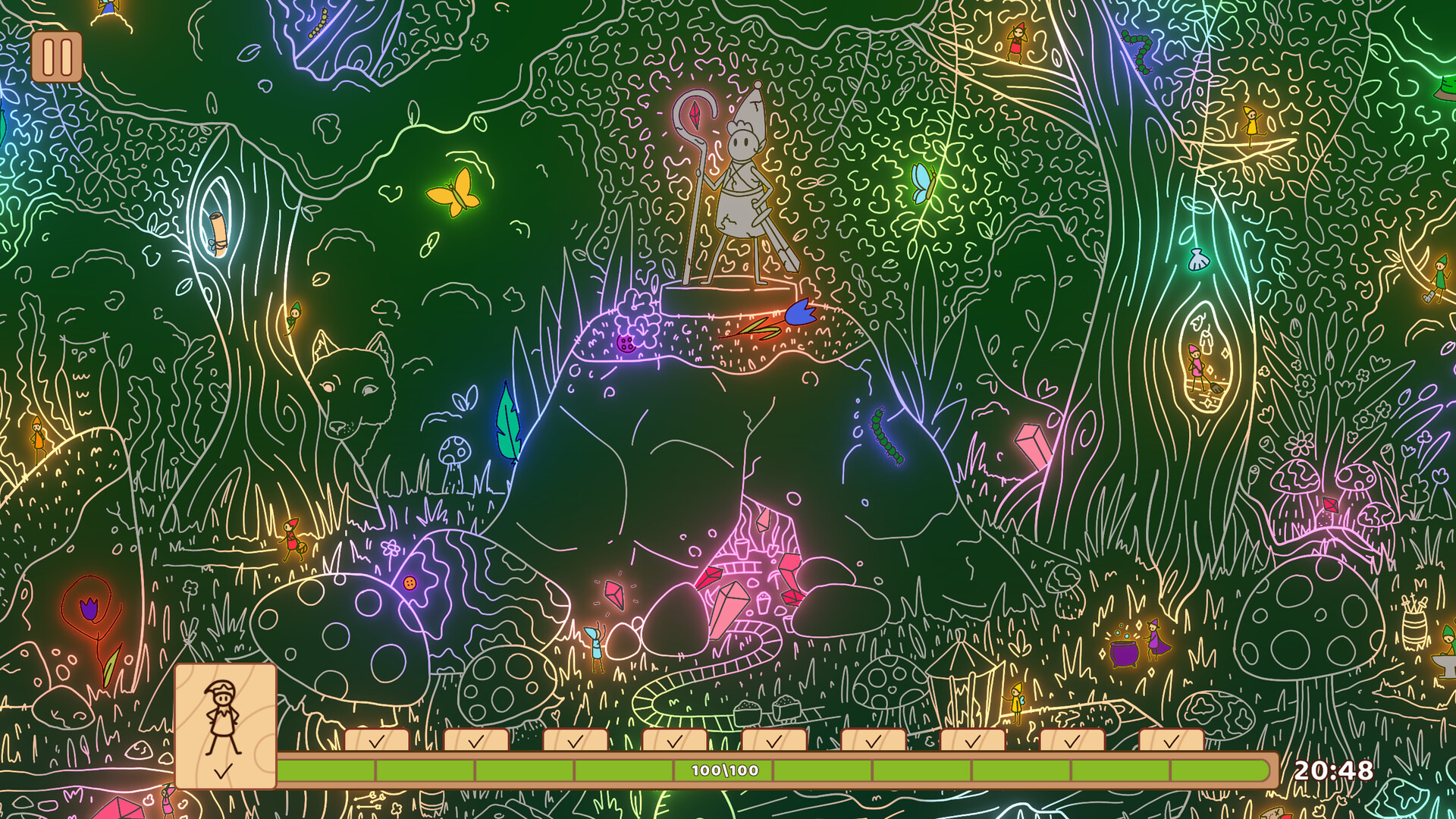 隐秘之物：森林精灵/Hidden Things Forest Elves-赚客网赚