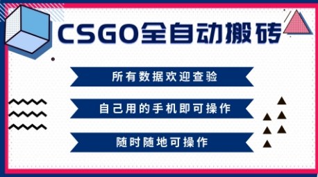 CSGO全自动搬砖，年底钱回家好项目，当天可拿到结果，新手小白轻松月入1W+【揭秘】-赚客网赚