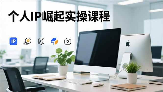 （16616期）个人IP崛起实操课程，IP思维塑造+赛道精准调研+账号高变现搭建+内容创作-赚客网赚