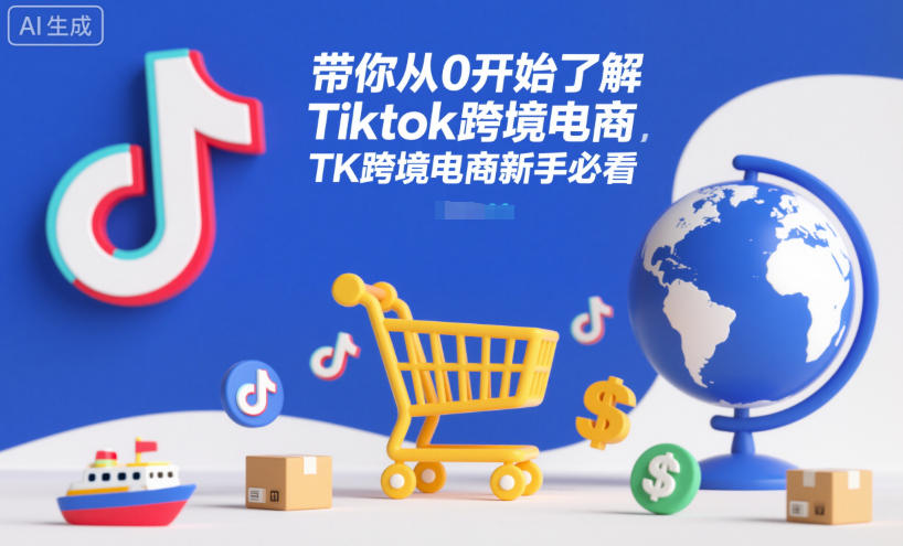 带你从0开始了解Tiktok跨境电商，TK跨境电商新手必看-赚客网赚