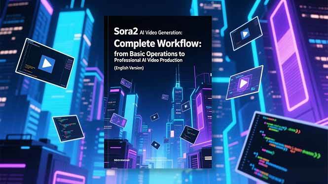 （16758期）Sora2 AI视频生成的系统教程（英文版）：从基础操作到专业级AI视频制作的完整工作流-赚客网赚